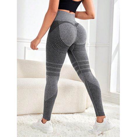 3D-Kompressionsleggings gegen Cellulite, Anti-Cellulite-Leggings für Damen, formen Sie Ihre Silhouette mühelos – Hellgrau (1/5)