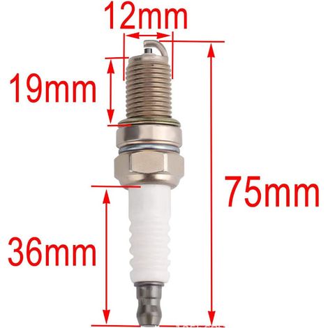 Les bougies d'allumage 14 132 11-S conviennent aux moteurs Kohler XT650, XT675, XT775, XT800 et CH245. (1/4)