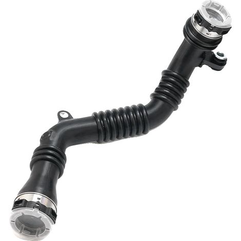 Manguera de admisión del intercooler del turbo, material de alta calidad, reemplazo directo, color negro. (1/2)