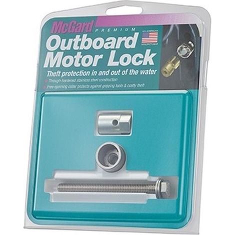 1 ECROU ANTIVOL MARINE SU MCGARD 5/16X18/ LONG. 19MM/ Ø16MM (MOTEUR)