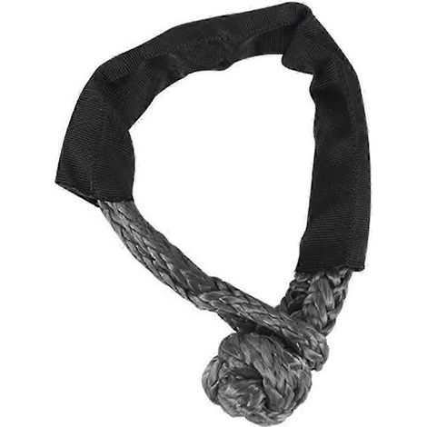 Sangle de récupération souple synthétique de 25 mm, compatible avec bateaux, VTT, camions, quads et SSV, grise SOWHBYV (1/4)