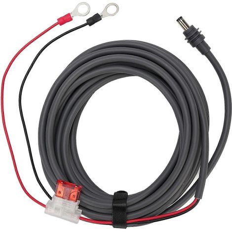 Satelliten-Stromkabel DIY 18AWG Verdrahtungsverlängerungskabel mit Kfz-Sicherungshalter ATC ATO DC-Stecker 3