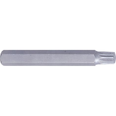 Punta spline King Tony 168010M 80mm longitud 10mm hexágono (1/3)