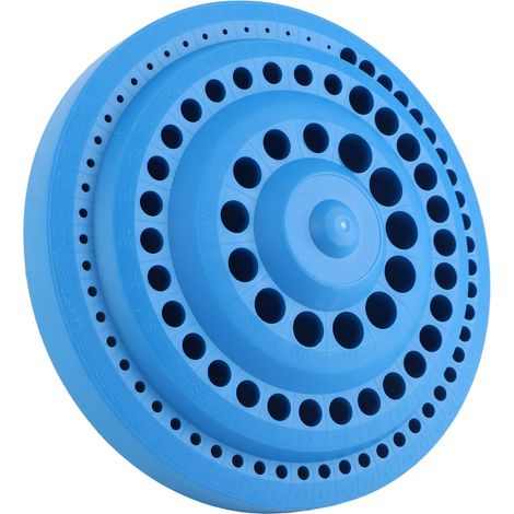 Boîte de Rangement pour Forets 13 Mm pour Organisateur, Support en Plastique pour Support de Foret, Boîte de Foret de Forme Ronde pour 100 Pièces pour Support d'ensembles (1/5)