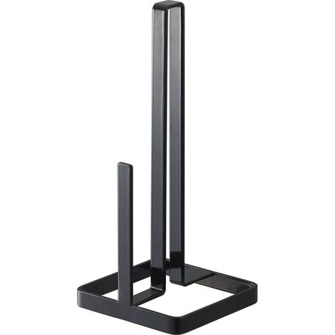 Yamazaki Eleganter Metallhalter Schwarz 26,5 cm