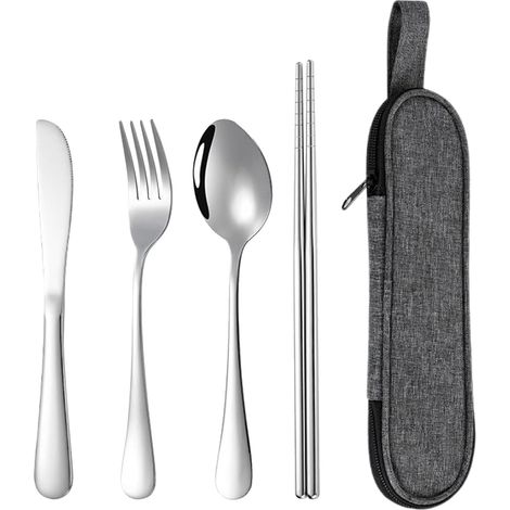 Besteckset Edelstahl Geschirr Set Wasserdichtes Besteck für