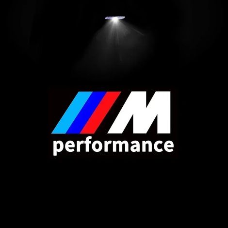 (M PerSuitable pour mance, 2 pièces) Convient pour BMW M X3 X5 X6 2 pièces Logo lumineux de porte Accessoire Convient pour BMW X1 X3 F25 M3 X2 E90 E91 E60 X5 X6 X7 E84 E83 E70 G30 G38 M Bienvenue (1/4)