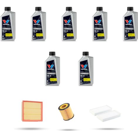 Kit tagliando 3 FILTRI e 7L OLIO compatibile con Bmw x4 (F26) M40i 265kw dal 2015 (1/5)