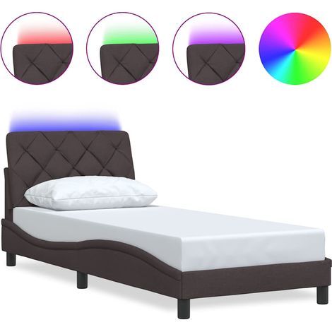 Maison Exclusive - Giroletto con LED senza Materasso 80x200 cm Tessuto
