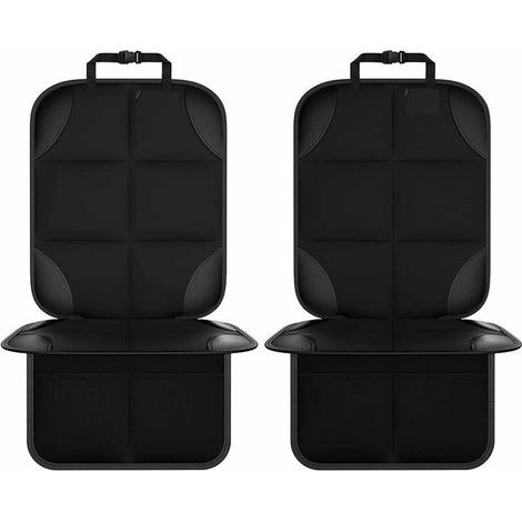 Protections De Sièges De Voiture,Protecteur De Siege De Auto Pour Enfants - Protèges La Tapisserie Des Sièges De Voiture, Compatible Isofix, Taille Universelle,Avec Poches Organisateur (1/5)
