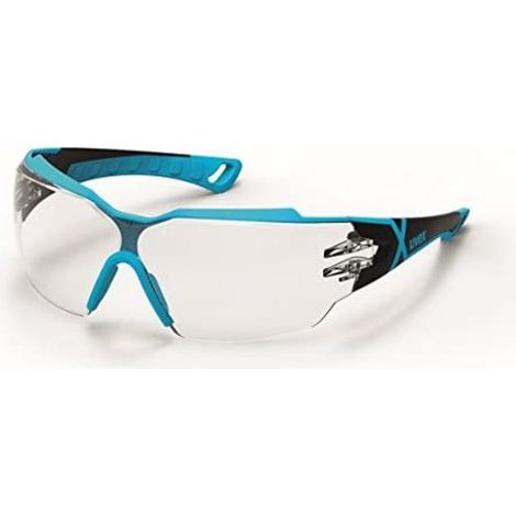 uvex pheos cx2 9198256 Schutzbrille Schwarz, Hellblau EN 170 DIN 170