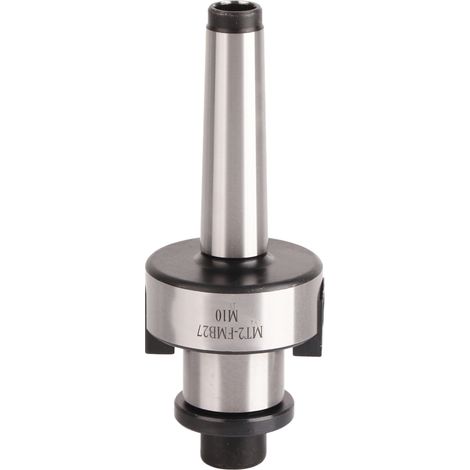 Adaptateur d'arbre de fraiseuse à coquille à queue M10, double butée latérale, porte-pince conique en acier au molybdène (1/5)