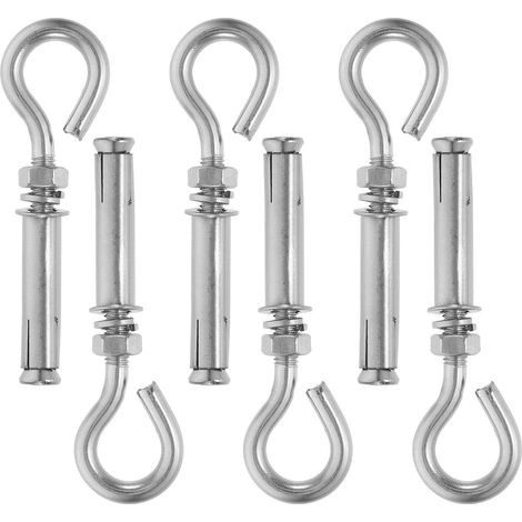 6 Pièces Boulon à Œillet M8 en Acier Inoxydable pour Brique Murale (1/5)