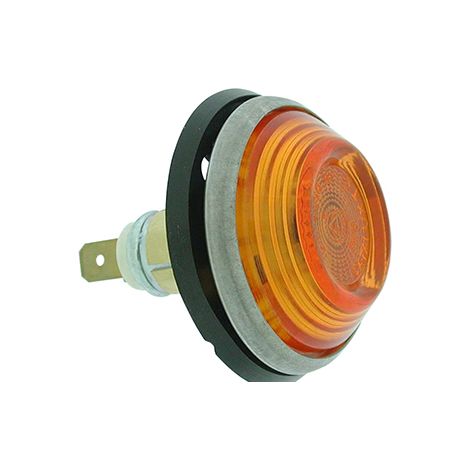 Freccia laterale lampeggiante arancione adattabile (confezionata senza lampadina)