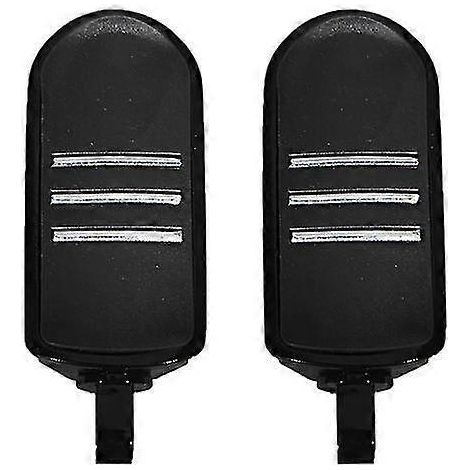 Motorrad-Fußrastenhalterung 32 mm (1,25 Zoll) mit abgewinkelten Motorschutzbügeln für Harley Touring, Dyna, Sportster und 883 – Schwarze Fußrasten (1/5)
