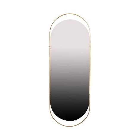 Miroir design ovale laiton NOUSA (1/3)