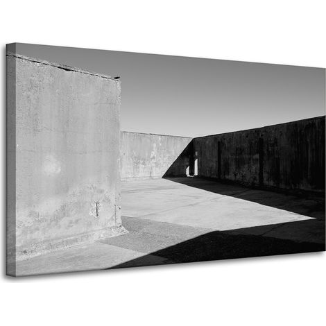 Konkrete Abstraktion, Leinwanddruck, 100 x 60 cm