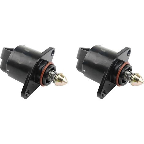 2X 93744675 17059603 Vanne de régulation d'air de ralenti IAC compatible avec GM Buick Chevrolet Optra/Lacetti 2007-2012 93744875 (1/5)
