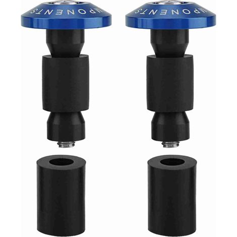 22 mm (7/8 Zoll) Motorrad-Lenkerendkappen für Renn-, Quad- und Offroad-Fahrzeuge (blau) (1/5)