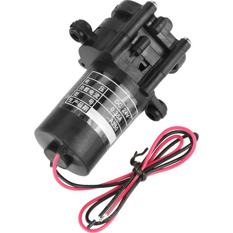 ZC‑A250 DC24V Mini pompe à eau à engrenages en plastique auto-amorçante résistante à la corrosion (1/5)