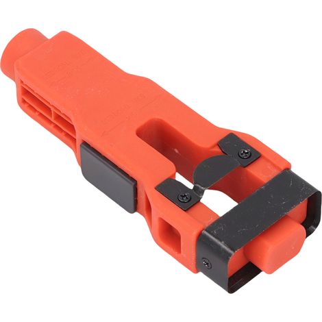 Outil de mortaisage loquet porte, enlèvement matière pose serrure, portes épaisseur 1 3/4 po 1 3/8 po orange (1/5)