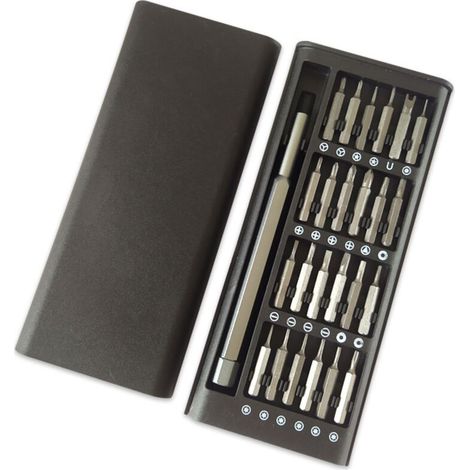 24-in-1 Magnetisches Präzisionsschraubendreher-Set, Präzisions-Reparaturwerkzeug-Set mit Magneten, Schraubendreher-Reparaturwerkzeuge für PC, Laptop, elektronisches Spielzeug, Kamera (1/4)