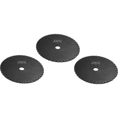 Skil Sägeblatt-Set 3-teilig glatte Schnitte in Holz Kunststoff & Aluminium89mm