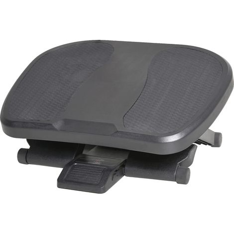 Reposapiés, superficie antideslizante, altura ajustable, soporte ergonómico, ideal para sillas de oficina, fácil de montar. (1/5)