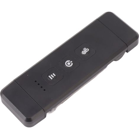 Ansteckbare Leselampe, vielseitig, ultradünn und mini, 3 Helligkeitsstufen, USB-aufladbar, schwarz (1/5)