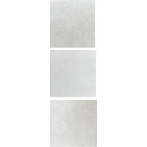 Carrelage d'intérieur imitation pierre - Plinthe - Série ABETONE - Dimensions: 7,2 x 60 mm - Grey Mat rectifiée