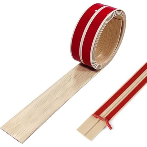 Profilé de transition pour sol, latte en T, 5 cm x 100 cm, seuils en silicone pour portes et raccords de carrelage (1/4)