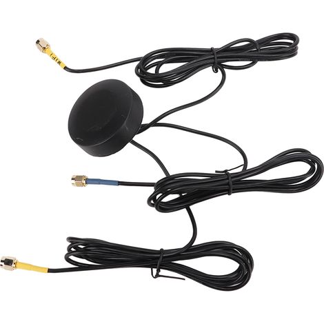 3-in-1-WLAN-4G-GPS-Antenne mit SMA-Stecker, IP67 wasserdicht, für den Außenbereich, rund, Gehäuse, GPSJG006 (1/5)