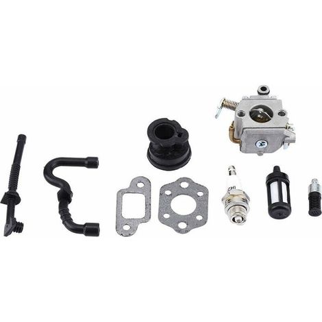 Carburatore per STIHL MS170 MS180 017 018, Carburatore per STIHL MS170 MS180 017 018 Parti per motosega Carburatore per tosaerba FLITI (1/4)
