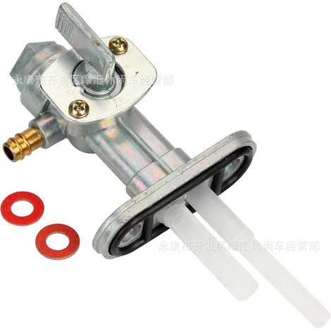 Offroad-Motorrad-/ATV-Zubehör, kompatibel mit 34-mm-Jincheng-100-Kraftstoffschalter/Kraftstofftankventil für Suzuki King AX100 (1/5)