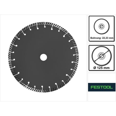 Diamanttrennscheibe ALL-D 125 PREMIUM FESTOOL - 769154 (1/5)