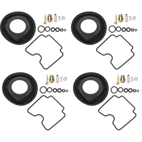 Kit de réparation carburateur moto compatible Yamaha Fazer FZ1 FZS1000 2001-2005, joint d'étanchéité et vis, pièce de remplacement (1/5)