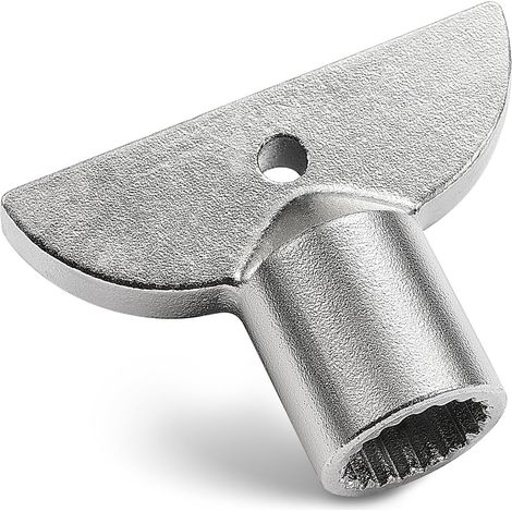 Clé de robinet en acier inoxydable 304 pour vanne murale extérieure, clé à douille de précision pour robinet d'angle (1/5)