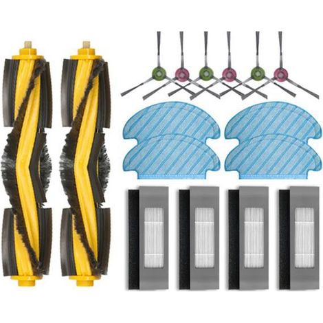 1 set of colors: see photo. Material: plastic. Accessory for robot vacuum cleaner, compatible with Ecovacs models. (1/5)