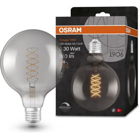 OSRAM HOMELIGHTING 4058075761254 LED EEK G (A - G) E27 Globeform 7.8 W = 30 W Warmweiß (Ø x H) 124 m (1/4)