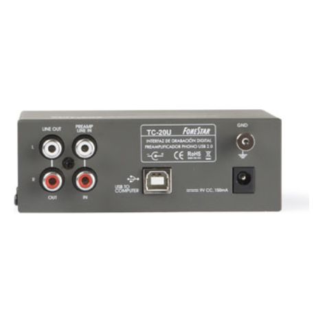 [NEUWERTIG] USB-Phono-Vorverstärker Aufnahme-Interface (1/4)