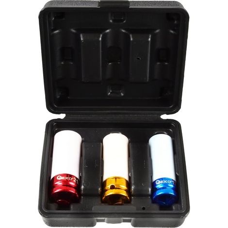 Set di bussole a impatto per cerchi in lega 17 mm 19 mm 21 mm (10/20) (1/4)