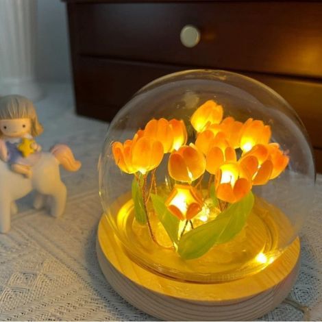 Lampe de table LED, idéale pour une utilisation de chevet, au bureau, au salon ou en décoration, pour un usage quotidien en intérieur.-AquaForge (1/5)