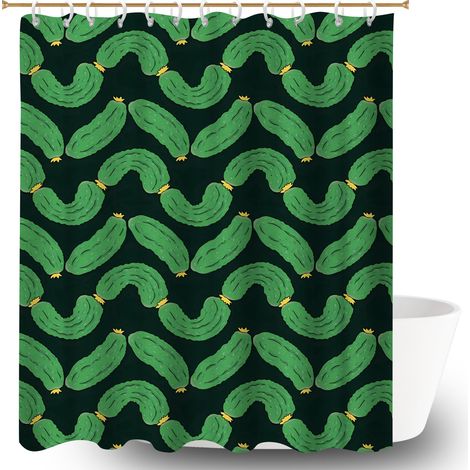 Voile de douche polyester 180x180 À œillets renforcés rideau imperméable pour ambiance spa à domicile (1/5)