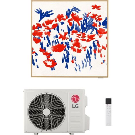 LG Climatiseur Monosplit Artcool Galerie Photo 9000 BTU A09GA1.NSE+A09GA1.U18 R-32 Wi-Fi Intégré Classe A++