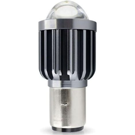 Ampoules LED blanches adaptées aux feux arrière de voiture, feux de freinage haute luminosité à économie d'énergie, et compatibles avec les motos et les scooters. (1/5)