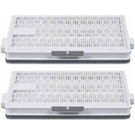 Airclean Plus 50 HEPA-Filter für Miele Complete C3 Powerline Staubsauger, S8340, Air Clean SF-HA 50 für Complete C2 C3 Compact C1 C2-2, 2 Ersatzteile, von