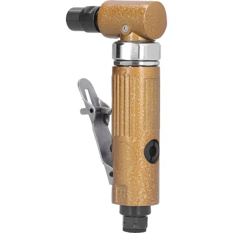 Meuleuse pneumatique 1/4 po 20 000 tr/min, polisseuse d'angle à commande pneumatique, kit d'outils, prise UE (1/5)