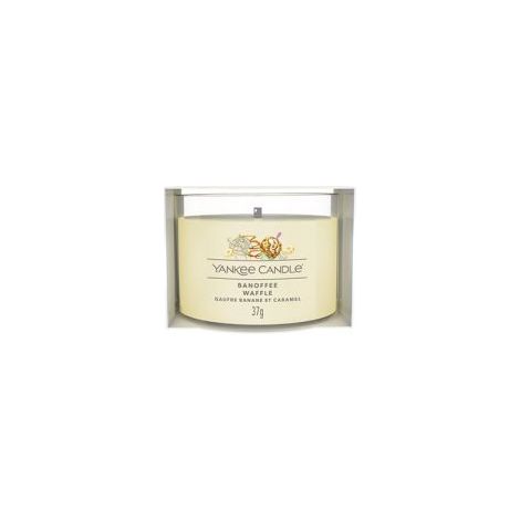 Mini candela Yankee Candle al gusto banoffee waffle, 37 g