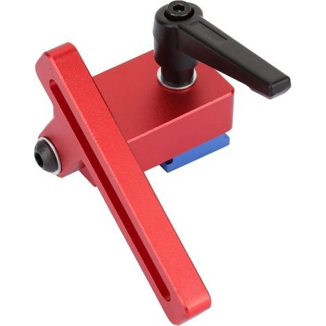 Applicable 30 Type Butée Rail D'onglet, Mitre Track Stop, Alliage D'aluminium Swing Away Stop, Rail Onglet Coulissant Onglet D'outil Travail Bois Pour Les Rails En T Standard (1/5)