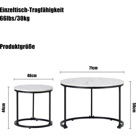 Élégant : cette table basse modulable apporte une touche raffinée et moderne à (1/5)